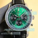 Top Replica Breitling Navitimer B01 Swiss Limited Edition Watch Green/Black Dial 43mm
